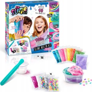 BigBuy Fun SO SLIME set Fluffy shaker 3-pack 9