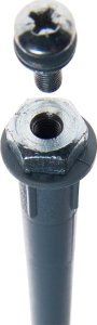 Ebolt Kołek do mocowania na elewacji 12*240 mm z gwintem wewnetrznym m5 5