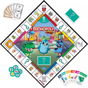 Monopoly Gra planszowa Monopoly: Junior 2w1 (edycja łotewska/estońska) 2