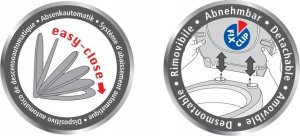 Deska bidetowa Wenko Deska sedesowa ROPE, Thermoplast, Wenko 12