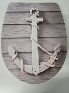 Deska bidetowa Wenko Deska sedesowa ROPE, Thermoplast, Wenko 23