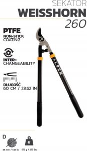 Sekator Bosch WEISSHORN 260 Lopper nożycowy 4