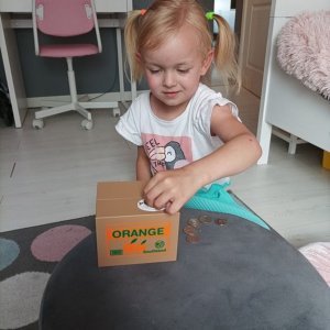Iso Trade Skarbonka na baterie -  kotek 22468 7