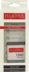 Bateria Maxximus BAT MAXXIMUS SONY ERICSSON K750 1000mAh Li-Ion BST-37 4