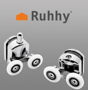 Ruhhy Kółka do kabiny prysznicowej - 8szt. Ruhhy 22900 2