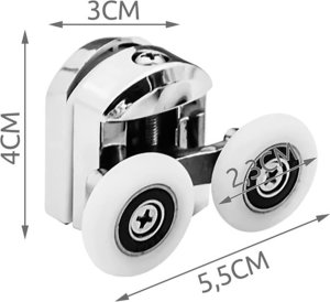 Ruhhy Kółka do kabiny prysznicowej - 8szt. Ruhhy 22900 4