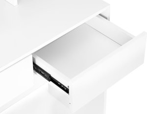 ModernHome Duża nowoczesna toaletka kosmetyczna lustro szuflady 5