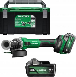 Szlifierka Hikoki HIKOKI SZLIFIERKA KĄTOWA 18V 125mm 2x5,0Ah G1813DVE WQZ 4