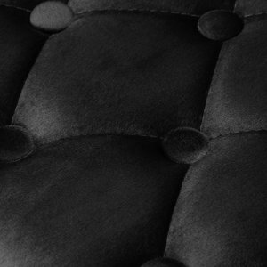 Activeshop 4Rico Krzesło obrotowe QS-OF213G aksamit czarne 7