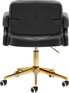 Activeshop 4Rico Krzesło obrotowe QS-OF213G aksamit szare 3