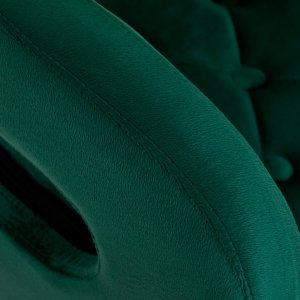 Activeshop 4Rico Krzesło obrotowe QS-OF213G aksamit zielone 5