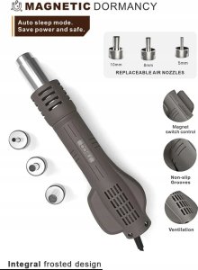 BAKU Stacja Lutownicza BAKU BA-909D 5