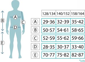 Meteor Bielizna termoaktywna kids Meteor 128/134 czarny Uniwersalny 7