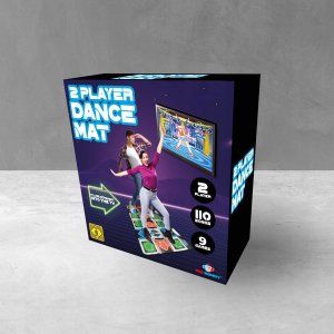 Thumbs Up Mad Monkey - Retro Dance Matte für 2 Spieler (110 Songs) 4
