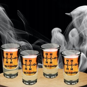 Thumbs Up Mad Monkey - Shotgläser mit Alkohol-Formel (4er Set) 3