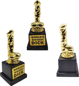 Thumbs Up Mad Monkey - TROFEUM 'World's Biggest Dick' 4