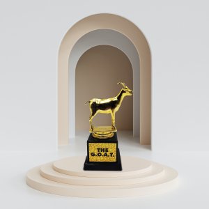 Thumbs Up Mad Monkey - TROPHÄE "THE G.O.A.T." 1