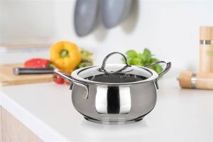 Banquet MINI GARNEK 14cm Z POKRYWĄ BANQUET PICCOLO BELLY 1,2L 2