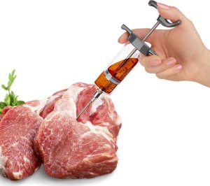 Ruhhy Nastrzykiwarka do mięsa + 3 igły Ruhhy 23055 12