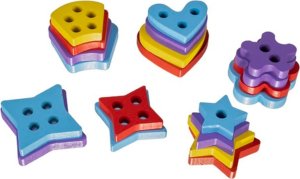 Kruzzel Sorter drewniany- łowienie rybek (22565) 8