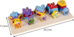 Kruzzel Sorter drewniany- łowienie rybek (22565) 10