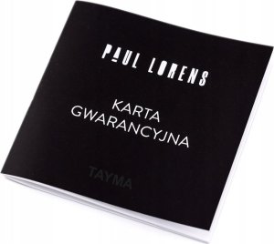 Paul Lorens ZEGAREK MĘSKI PAUL LORENS - PL11652A6-6F3 (zg355d) + BOX NoSize 6