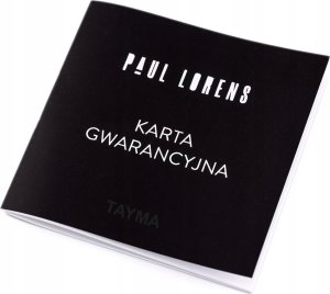 Paul Lorens ZEGAREK MĘSKI PAUL LORENS - PL11652A6-1A1 (zg355a) + BOX NoSize 6