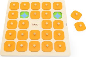 Viga Toys VIGA Gra Pamięciowa Memory Zgadnij Obrazki 10 Kart Montessori Duża 1