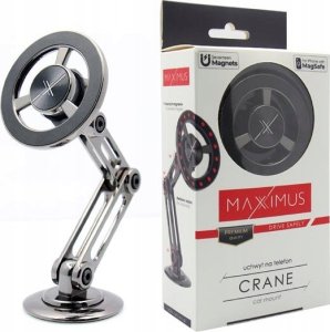 Maxximus Magnetyczny uchwyt samochodowy MX Crane (MagSafe), BLACK / CZARNY 12