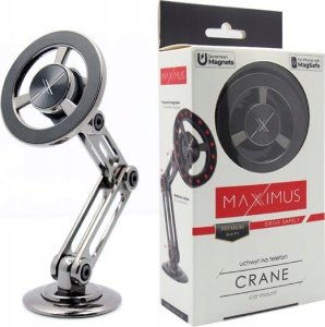 Maxximus Magnetyczny uchwyt samochodowy MX Crane (MagSafe), BLACK / CZARNY 6