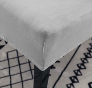 Ruhhy Pokrowiec na krzesło- szary welur 22979 5