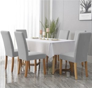 Ruhhy Pokrowiec na krzesło- szary welur 22979 10