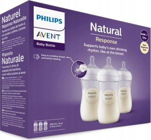 Avent SCY903/03 BUTELKA RESPONSYWNA 3x260ML 9