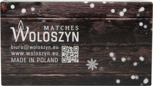 Wołoszyn Zapałki długie świąteczne - X-mas 2