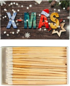 Wołoszyn Zapałki długie świąteczne - X-mas 3