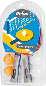 Rebel Zestaw rakietek do tenisa stołowego REBEL ACTIVE 7