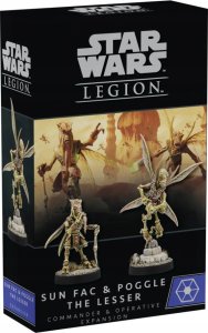 Fantasy Flight Games Star Wars Legion: Sun Fac and Poggle the Lesser - Commander and Operative Expansion 1