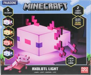 Paladone Minecraft Lampka wielokolorowa Axolotl 1