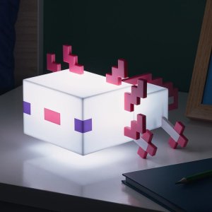 Paladone Minecraft Lampka wielokolorowa Axolotl 3