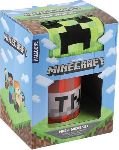 Paladone PALADONE Minecraft zestaw prezentowy: kubek plus skarpetki 1