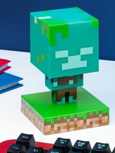Paladone PALADONE Minecraft Lampka icon Zombie - topielec 3