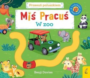 Foksal Miś Pracuś Przesuń paluszkiem W zoo 84975 1