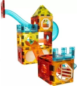 Kruzzel Klocki magnetyczne- tor 77el. Kruzzel 22684 4