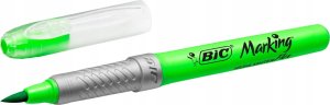 Bic Zakreślacz Highlighter Grip zielony z ukośnym końcem - (12 stk.) 2