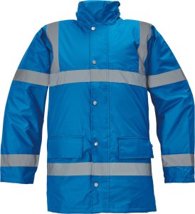 Kurtka męska CERVA SEFTON HV - ocieplana kurtka zimowa, odblaskowe taśmy, wodoodporność, rozm. XS-3XL, - czerwony odblaskowy 3XL 8