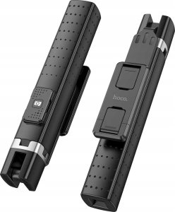 Monopod Hoco HOCO uchwyt selfie z pilotem bezprzewodowym fourpod K18 czarny 3