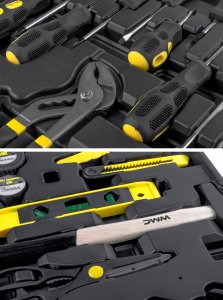 Zestaw narzędzi WMC WMC-186-3 186 el. (WMC-186-3) 9