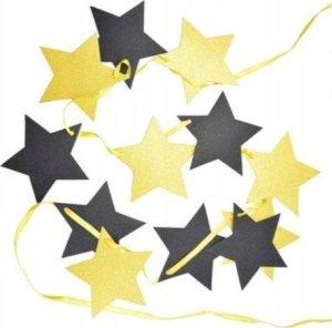 Party Deco Girlanda gwiazdki certyfikowane 3
