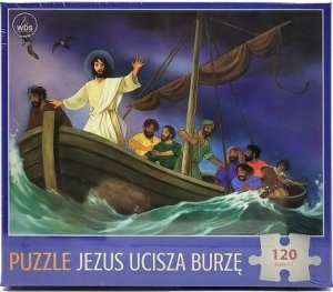 Multigra Puzzle 120 - Jezus ucisza burzę 1