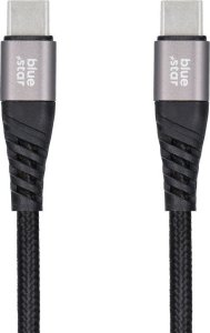 Kabel USB Blue Star USB-C - USB-C 1.2 m Czarny 2